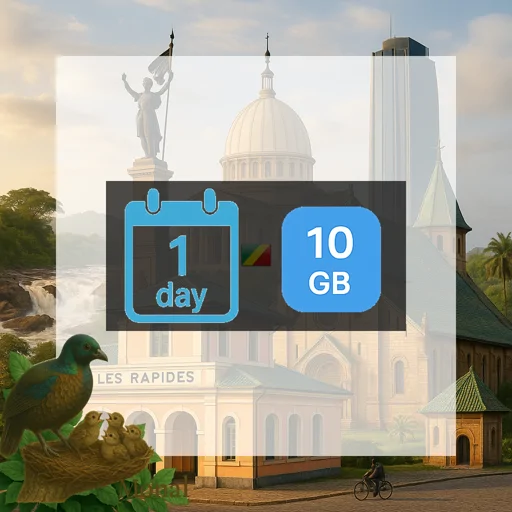 Republic of the Congo 10GB/Day Unlimited