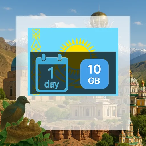 Kazakhstan 10GB/Day Unlimited