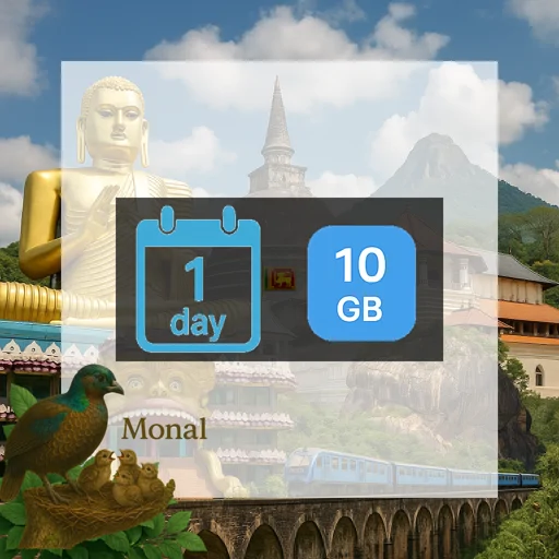 Sri Lanka 10GB/Day
