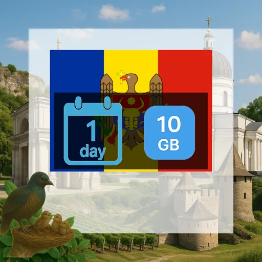 Moldova 10GB/Day Unlimited