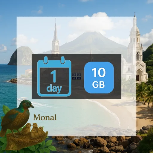 Martinique 10GB/Day Unlimited