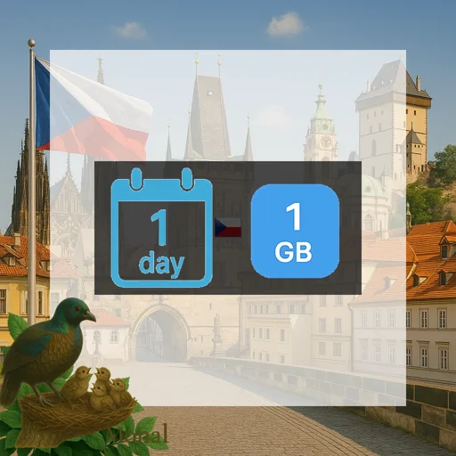 Czech Republic 1GB/Day