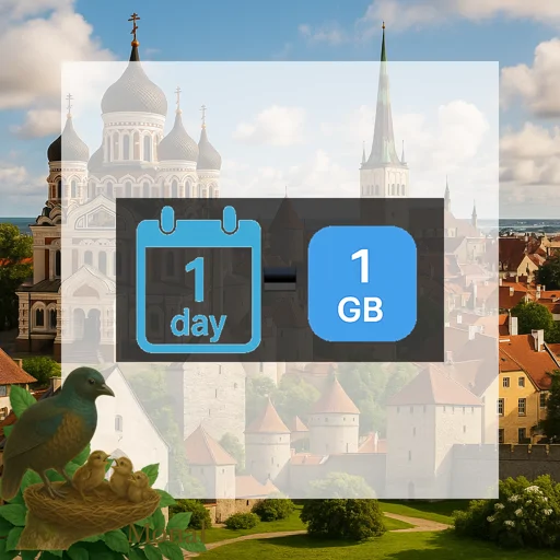 Estonia 1GB/Day FUP1Mbps Unlimited