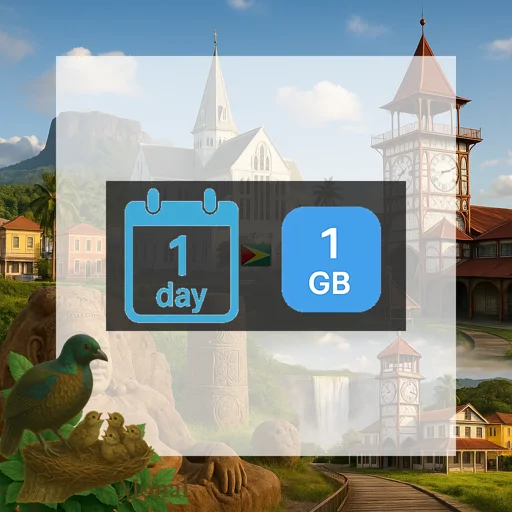 Guyana 1GB/Day Unlimited
