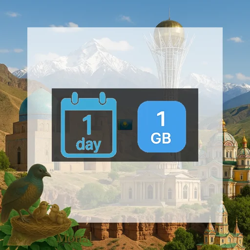 Kazakhstan 1GB/Day
