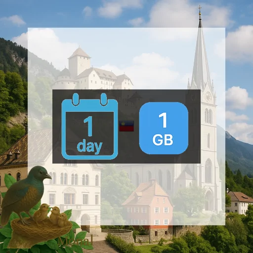 Liechtenstein 1GB/Day FUP1Mbps Unlimited