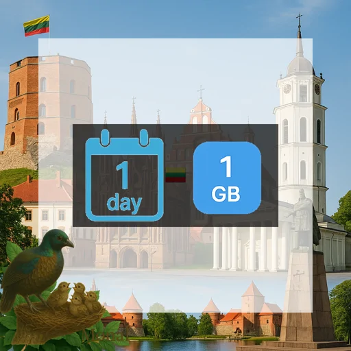 Lithuania 1GB/Day FUP1Mbps Unlimited