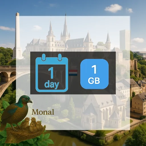 Luxembourg 1GB/Day FUP1Mbps Unlimited