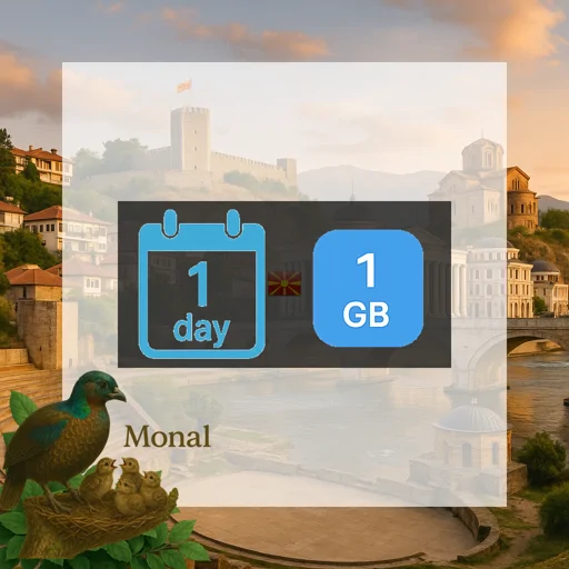 North Macedonia 1GB/Day