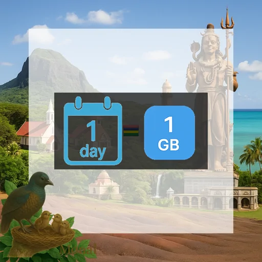 Mauritius 1GB/Day FUP1Mbps Unlimited