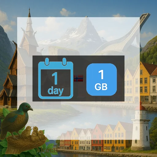 Norway 1GB/Day FUP1Mbps