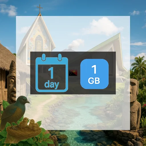 Papua New Guinea 1GB/Day FUP1Mbps Unlimited
