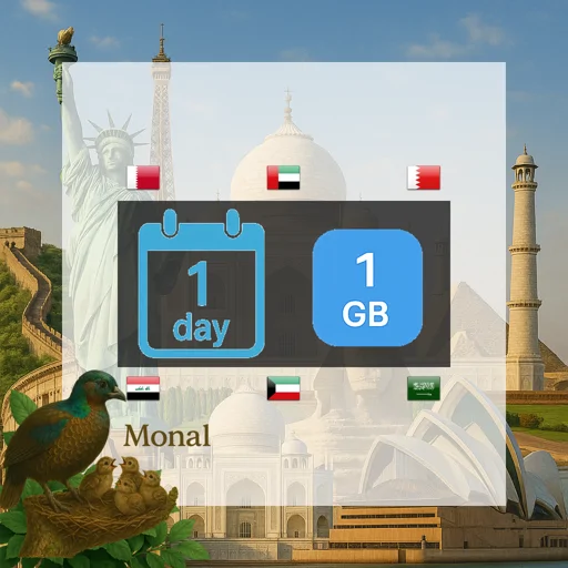 Gulf Region 1GB/Day