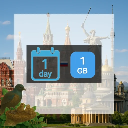 Russia 1GB/Day