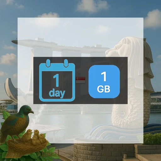 Singapore 1GB/Day FUP1Mbps (nonhkip) Unlimited
