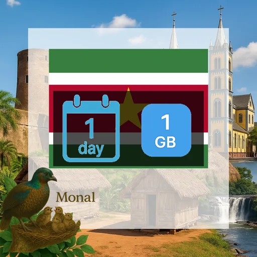 Suriname 1GB/Day Unlimited