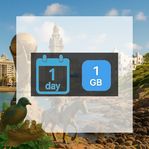 Uruguay 1GB/Day Unlimited