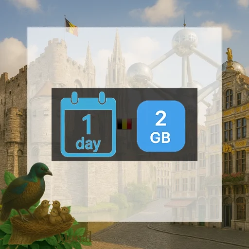 Belgium 2GB/Day FUP1Mbps