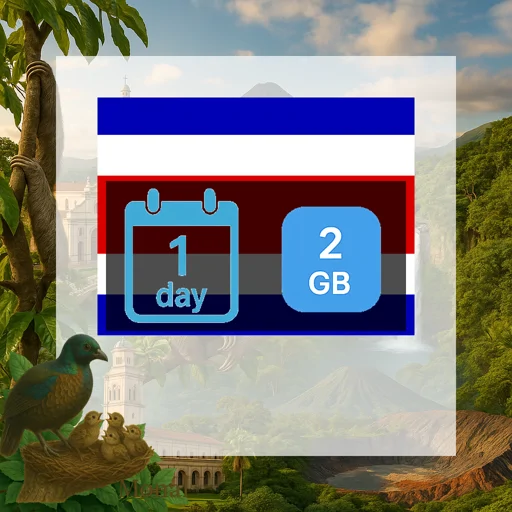 Costa Rica 2GB/Day