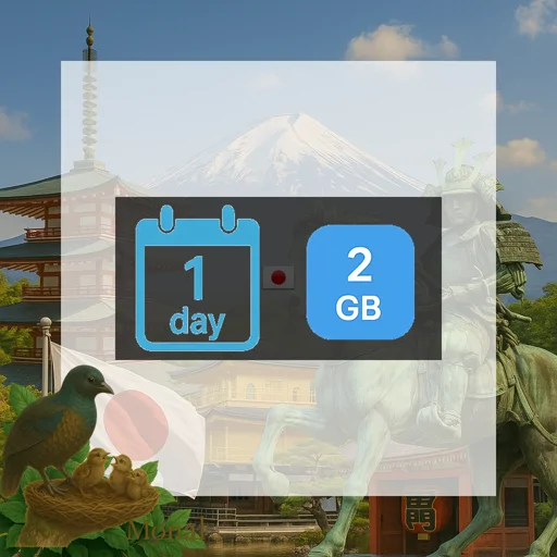 Japan 2GB/Day FUP1Mbps