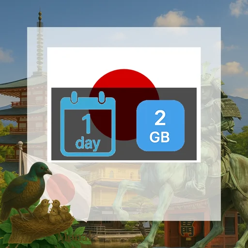 Japan 2GB/Day (nonhkip)