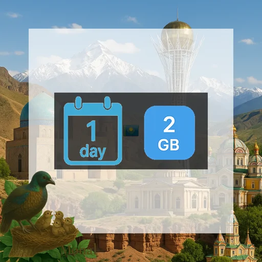 Kazakhstan 2GB/Day