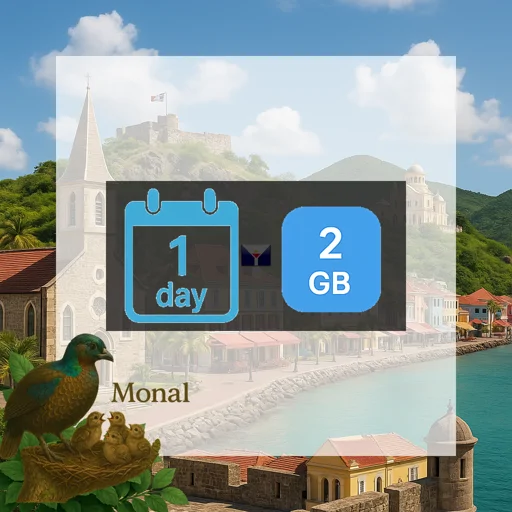 Saint Martin 2GB/Day FUP1Mbps Unlimited