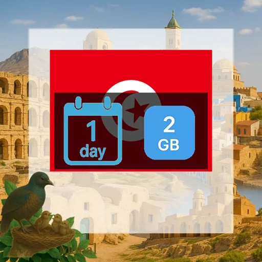 Tunisia 2GB/Day
