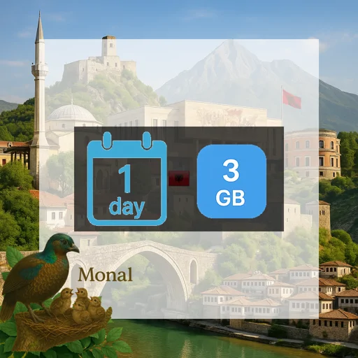 Albania 3GB/Day FUP1Mbps Unlimited