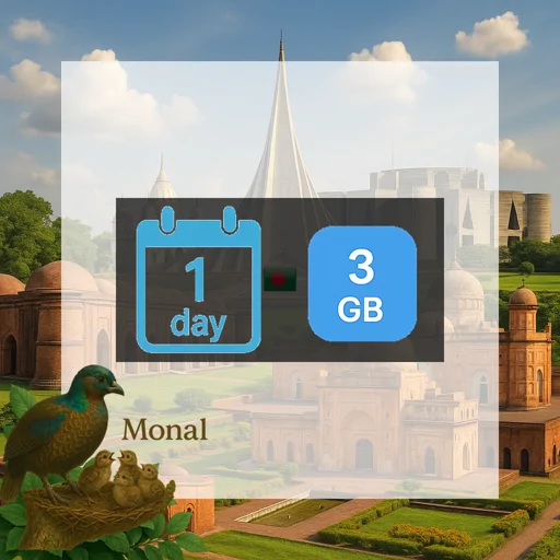 Bangladesh 3GB/Day FUP1Mbps Unlimited