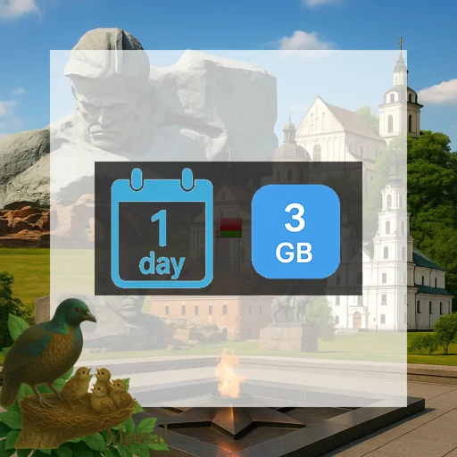 Belarus 3GB/Day FUP1Mbps Unlimited