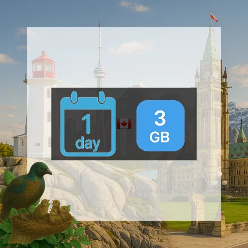 Canada 3GB/Day FUP1Mbps Unlimited