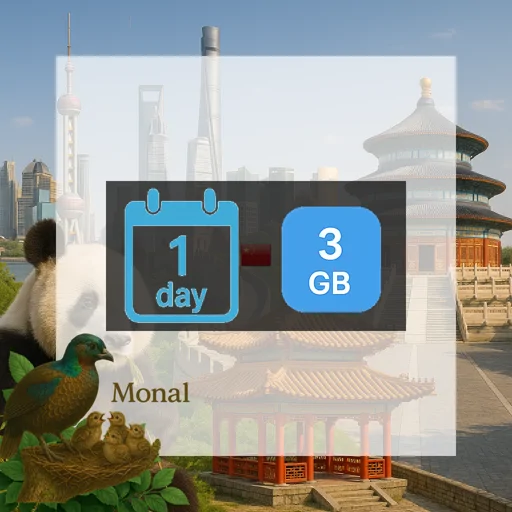 China mainland 3GB/Day FUP1Mbps Unlimited