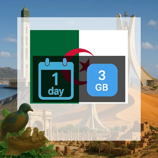 Algeria 3GB/Day