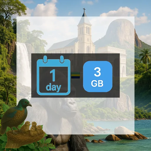 Gabon 3GB/Day FUP1Mbps Unlimited