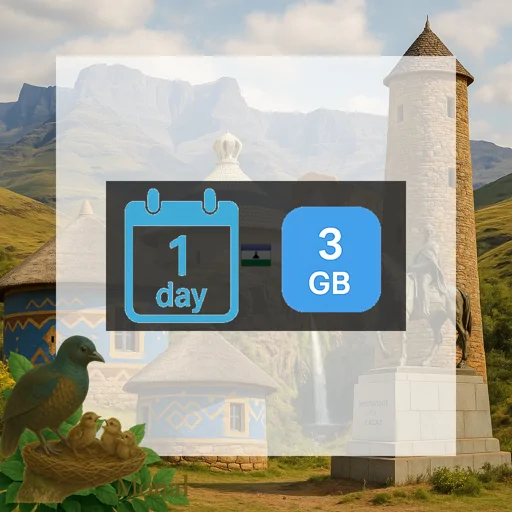 Lesotho 3GB/Day FUP1Mbps Unlimited