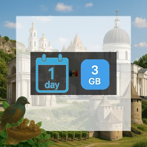 Moldova 3GB/Day FUP1Mbps Unlimited