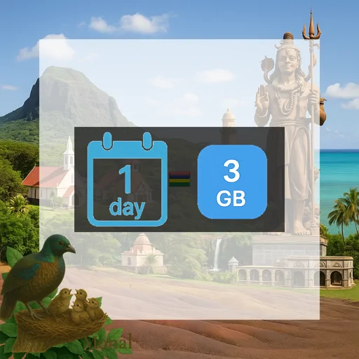 Mauritius 3GB/Day FUP1Mbps Unlimited