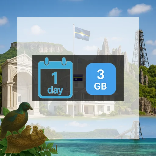 Nauru 3GB/Day FUP1Mbps Unlimited