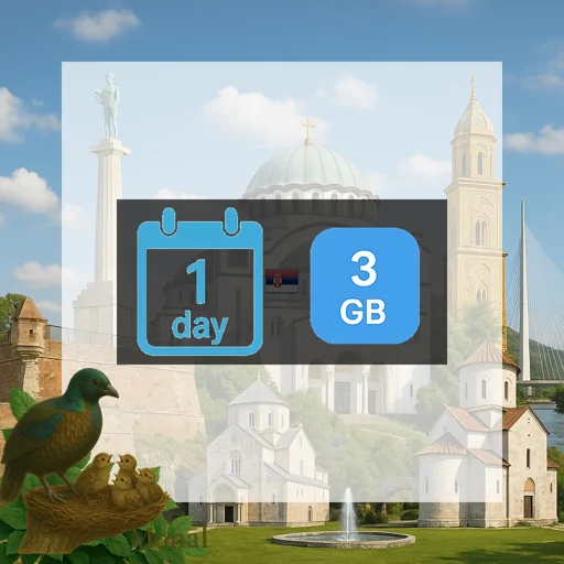 Serbia 3GB/Day