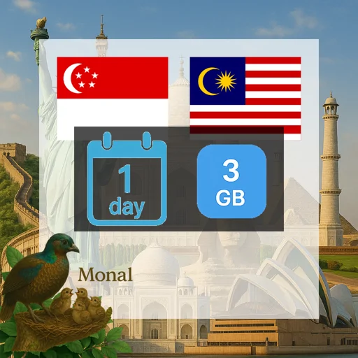 Singapore & Malaysia 3GB/Day Unlimited