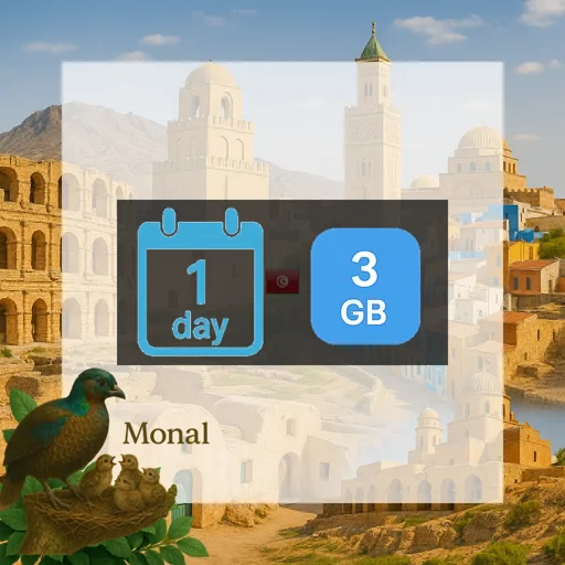 Tunisia 3GB/Day FUP1Mbps Unlimited