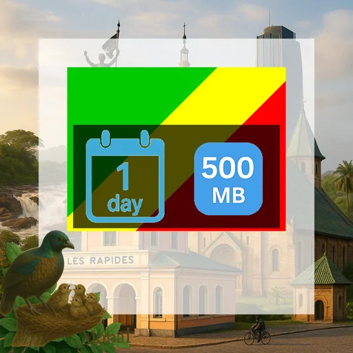 Republic of the Congo 500MB/Day Unlimited