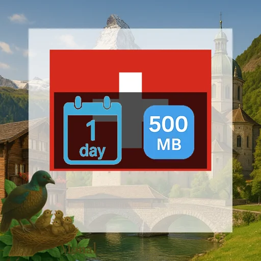 Switzerland 500MB/Day
