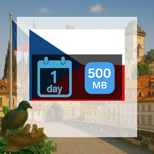 Czech Republic 500MB/Day