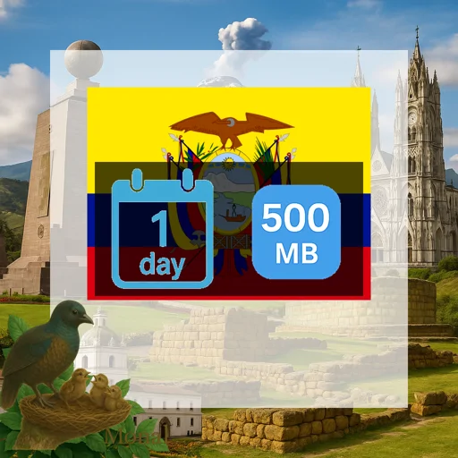 Ecuador 500MB/Day Unlimited