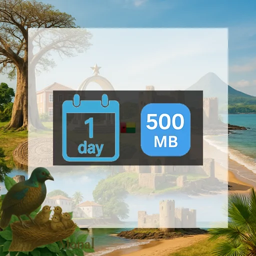 Guinea-Bissau 500MB/Day Unlimited