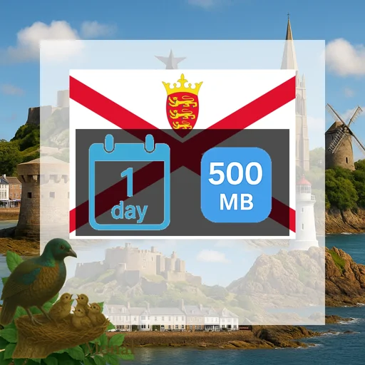 Jersey 500MB/Day