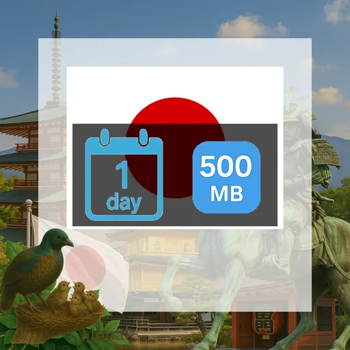 Japan 500MB/Day (nonhkip)