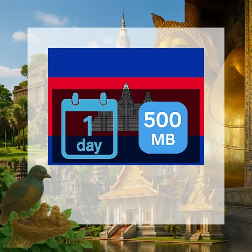 Cambodia 500MB/Day
